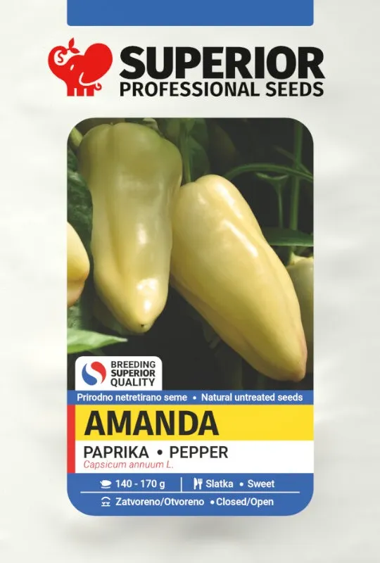 Amanda — Paprika, Profesionalna proizvodnja