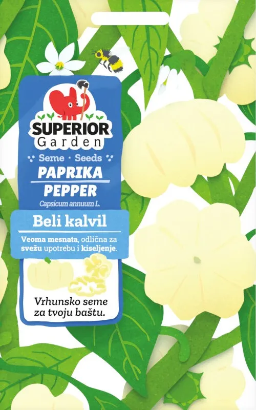 Beli kalvil — Paprika, Hobi garden