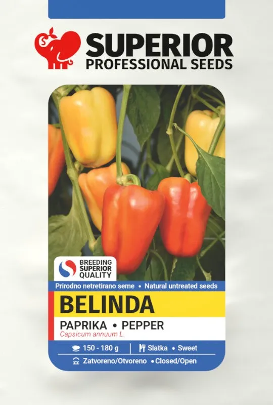 Belinda — Paprika, Profesionalna proizvodnja