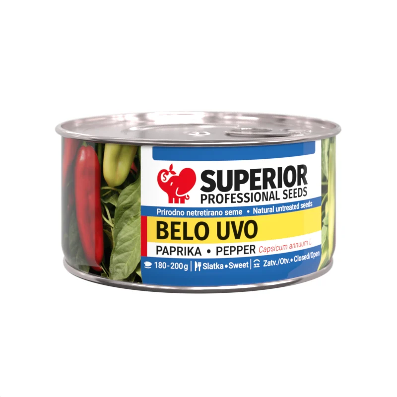 Belo uvo — pakovanje
