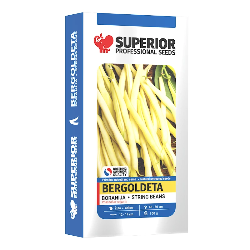 Bergoldeta — pakovanje