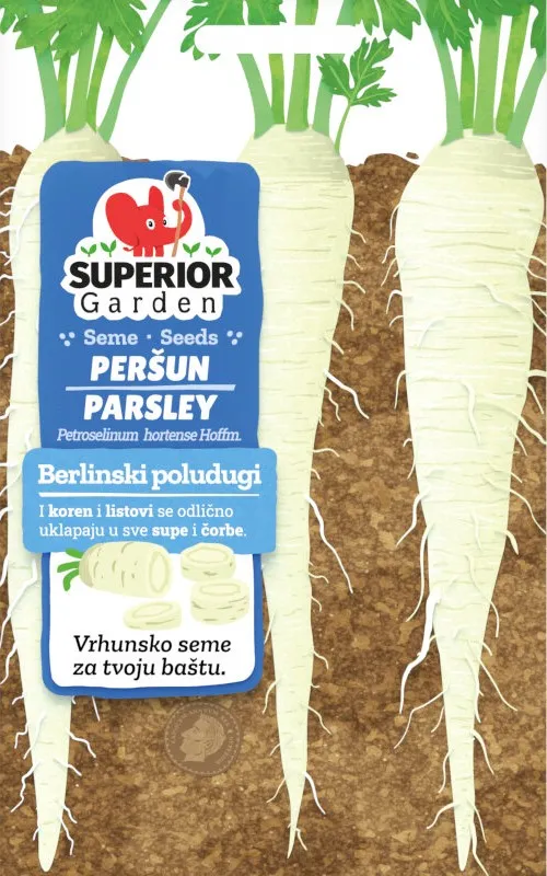 Berlinski poludugi — Peršun, Hobi garden