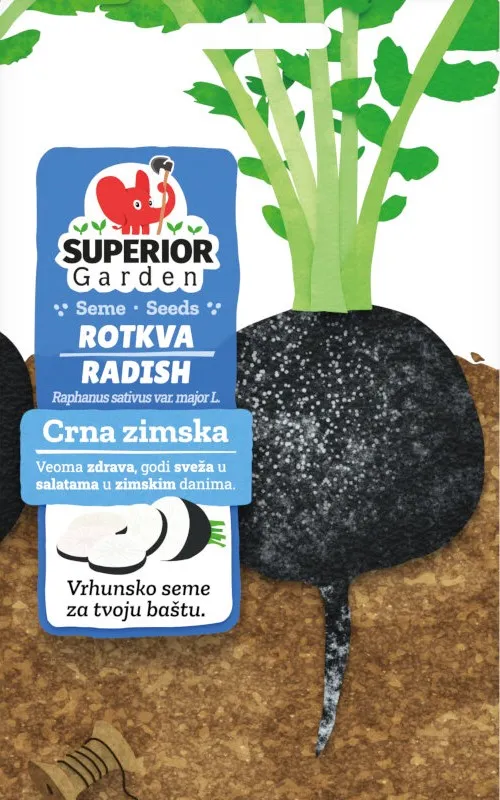 Crna zimska — Rotkva I Rotkvica, Hobi garden