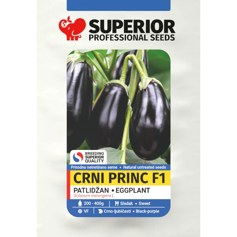 Crni princ F1 — pakovanje