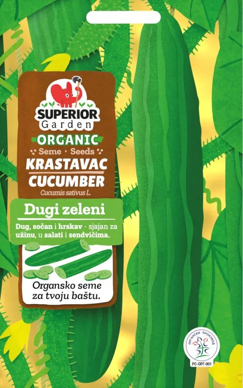 Dugi zeleni — Krastavac, Hobi garden