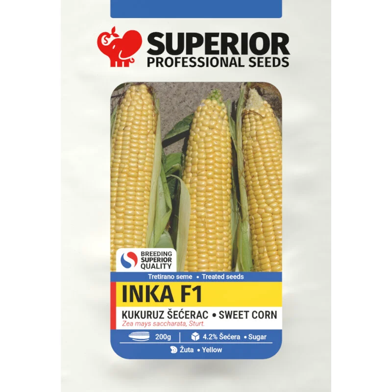 Inka F1 — pakovanje