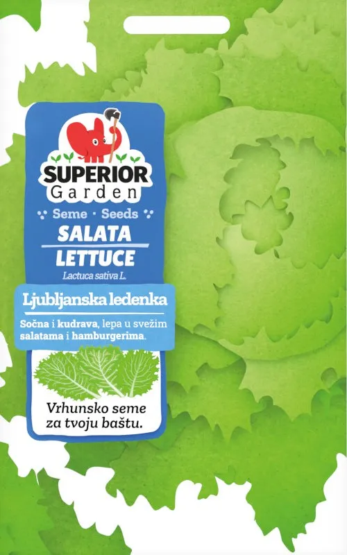 Ljubljanska ledenka — Salata, Hobi garden