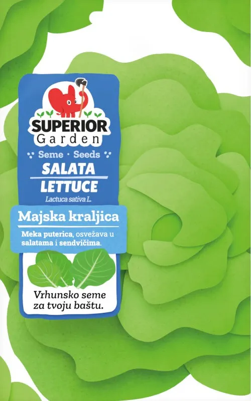 Majska kraljica — Salata, Hobi garden