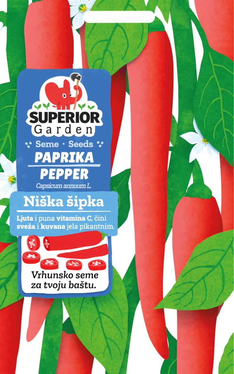 Niška šipka — pakovanje