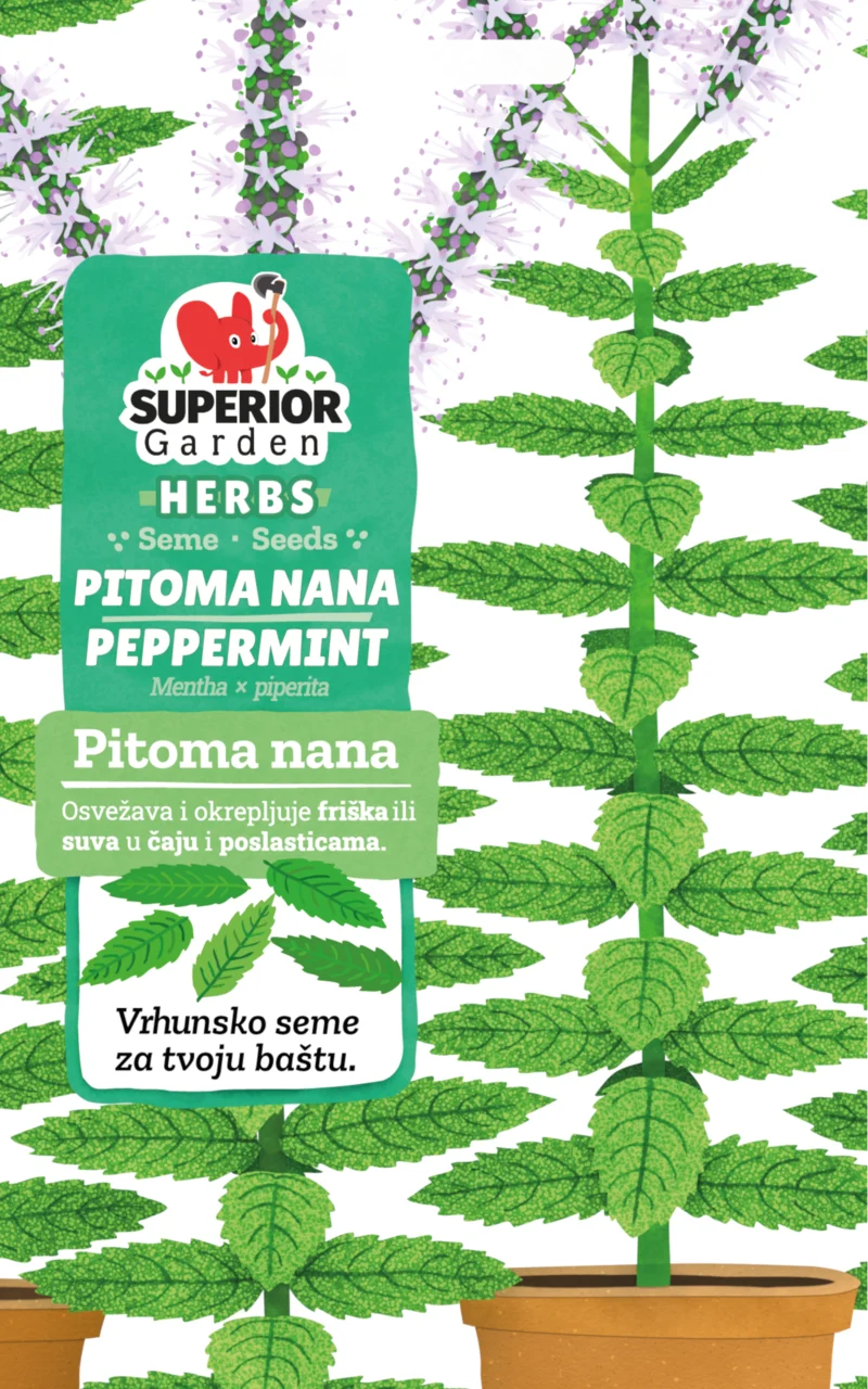 Pitoma nana — pakovanje