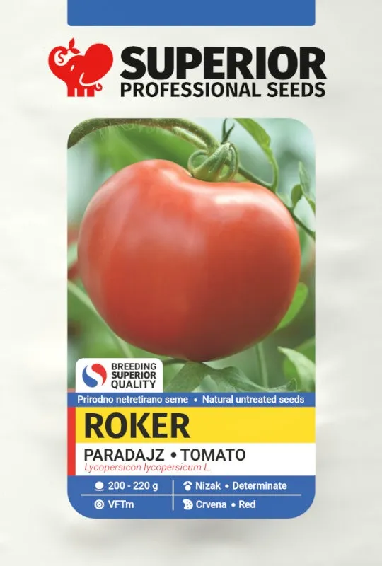 Roker — Paradajz, Profesionalna proizvodnja