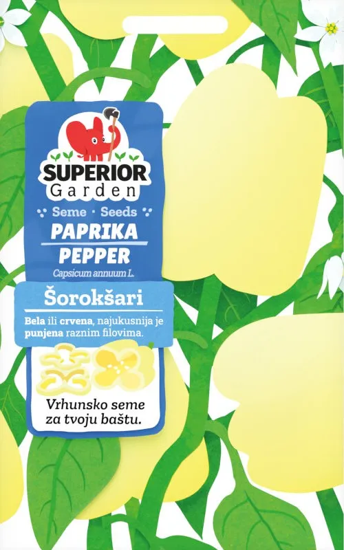 Šorokšari — Paprika, Hobi garden