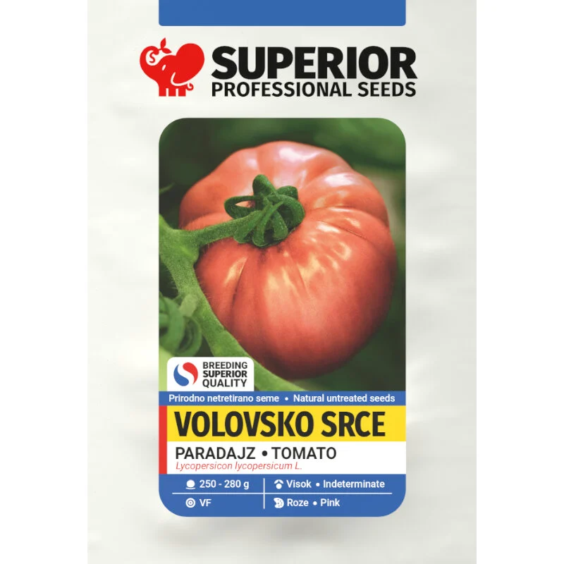 Volovsko srce — pakovanje