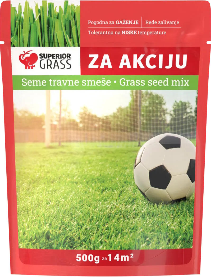 Za akciju — Travne smeše, Profesionalna proizvodnja
